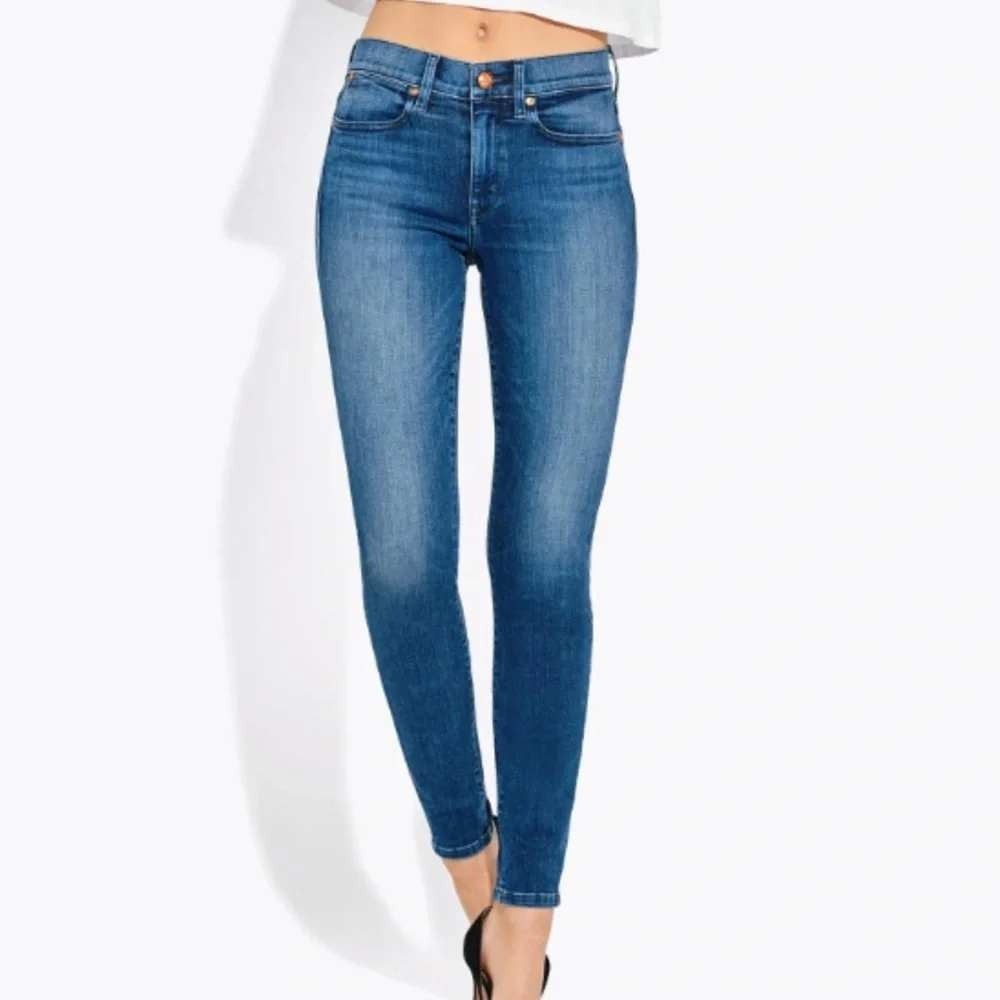 AYR The Chiller Skinny Jeans Sunrise Wash Denim High Rise Stretch Size 31x28